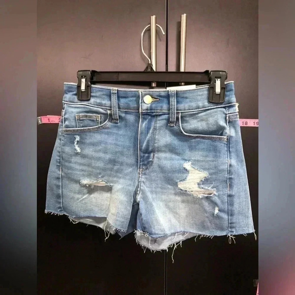Universal Thread High-Rise, Midi, Distressed, 5 pocket, Belt loop - Picture 1 of 8